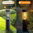 thumbnail image 2 of Solar -energy Road Lights Outdoor, 8 Packs Upstairs Solar -powered Outdoor Waterproof Lights, 2 of 5