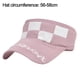 thumbnail image 2 of 2 piezas de visera deportiva para hombre y mujer, gorra de béisbol con parte superior hueca ajustable, gorra de algodón, 2 of 5