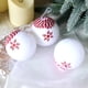 thumbnail image 1 of Three-pack Foam Christmas Balls Christmas Foam Set Christmas Tree Ornaments With Lanyard, 1 of 6