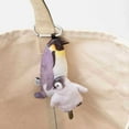 thumbnail image 6 of Plush Doll Keyrings Mother and Children Animal Pendant Keychain Seal/Penguins/Otters Key Chain Versatile Bags Accessory, 6 of 8