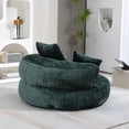 thumbnail image 4 of Giant Bean Bag Chair, Faux Fur Bean Bag Couch with Filler Large Living Room Bean Bag Chairs for Adults, Big Lazy Sofa Accent Chair Floor Chair, 4 of 9
