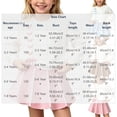 thumbnail image 4 of ITSAME Girls Outfit Set Knit Long Sleeve Pullover Top and Skirt 2-Piece Fall Winter Comfy Casual Set Coffee Size 2T, 4 of 6