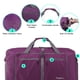 thumbnail image 3 of Bolsa de viaje Woogwin, grande, impermeable, 100 L, color morado, 3 of 5