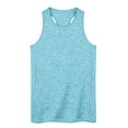 thumbnail image 2 of SUXIAN Kids Workout Tops Boys Racerback Sleeveless Tank Top Casual Undershirt Sportswear Daily Wear Going Out Tops For Kids Sky Blue 5-6 Years, 2 of 4
