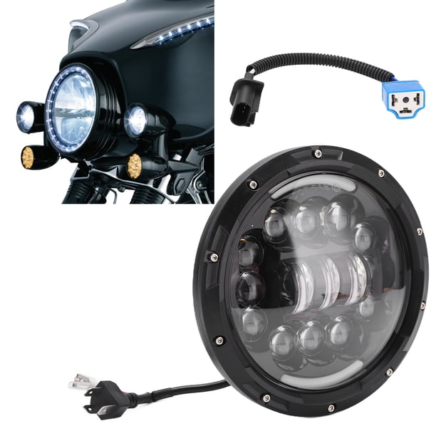Lámpara Angel Eyes, IP68 Impermeable LED Faro Plug And Play Reemplazo Más Brillante Resistente A Las Vibraciones Para TJ 1997-2006 Para Coche