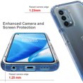 thumbnail image 5 of Mantto FOR OnePlus Nord N200 5G Case, 360 Full Body Cover Clear Bumper Protection Case - Shock Proof edges Hybrid Silicone Rubber TPU Bumper Gradient Phone Case for OnePlus Nord N200 5G - Blue, 5 of 7