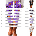 thumbnail image 3 of Leggings for Women Tummy Control Halloween High Waisted Athletic Soft Printed Workout Pants Purple Fitness Clothing XXL, 3 of 5