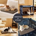 thumbnail image 4 of Washable Dog Crate Bed for Large Dogs, Reversible Foam Floor Pet Mat, Versatile Lightweight Pet Crate Pad for Cages, 4 of 5