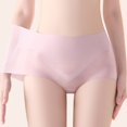 thumbnail image 6 of VISALY Tummy Control Underwear for Women, Women'S Underwear High Waist Ice Breathable Briefs Multipack, Plus Size, Panties (Pink, L), 6 of 10