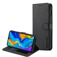 thumbnail image 1 of Huawei P30 Black Genuine SupRShield Wallet Leather Flip Stand Magnetic Case Cover, 1 of 1