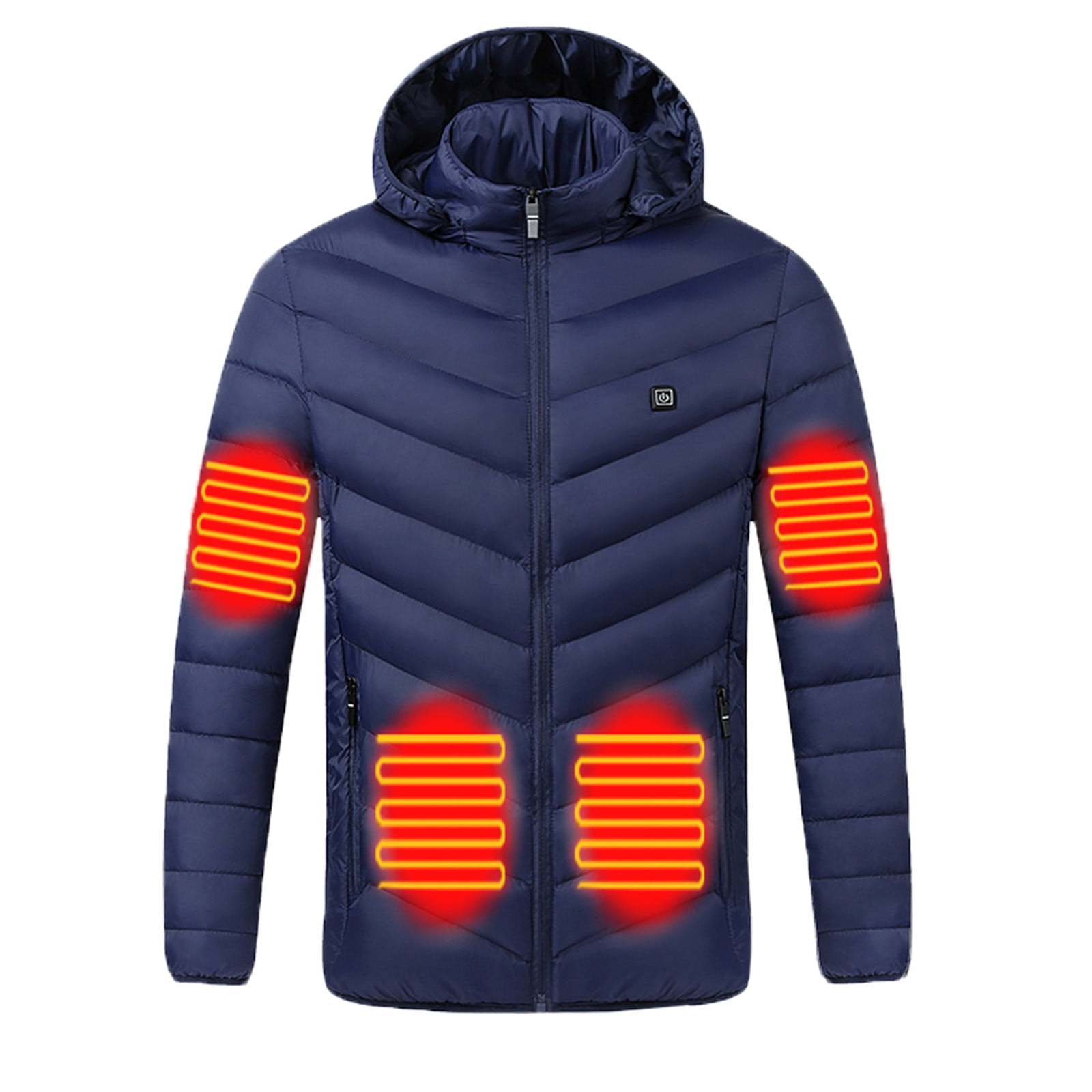 MRULIC winter coats for men Outdoor Warm Clothing Heated For Riding ...