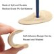 thumbnail image 5 of Plantillas de soporte de arco YONGSHENG para pies planos y fascitis plantar 2 pares Beige, 5 of 5