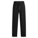 thumbnail image 4 of Ceisia Men's Linen Casual Trousers Summer High-Waisted Straight-Leg Business Pants with Drawstring Waist Black XXXL Gifts, 4 of 9