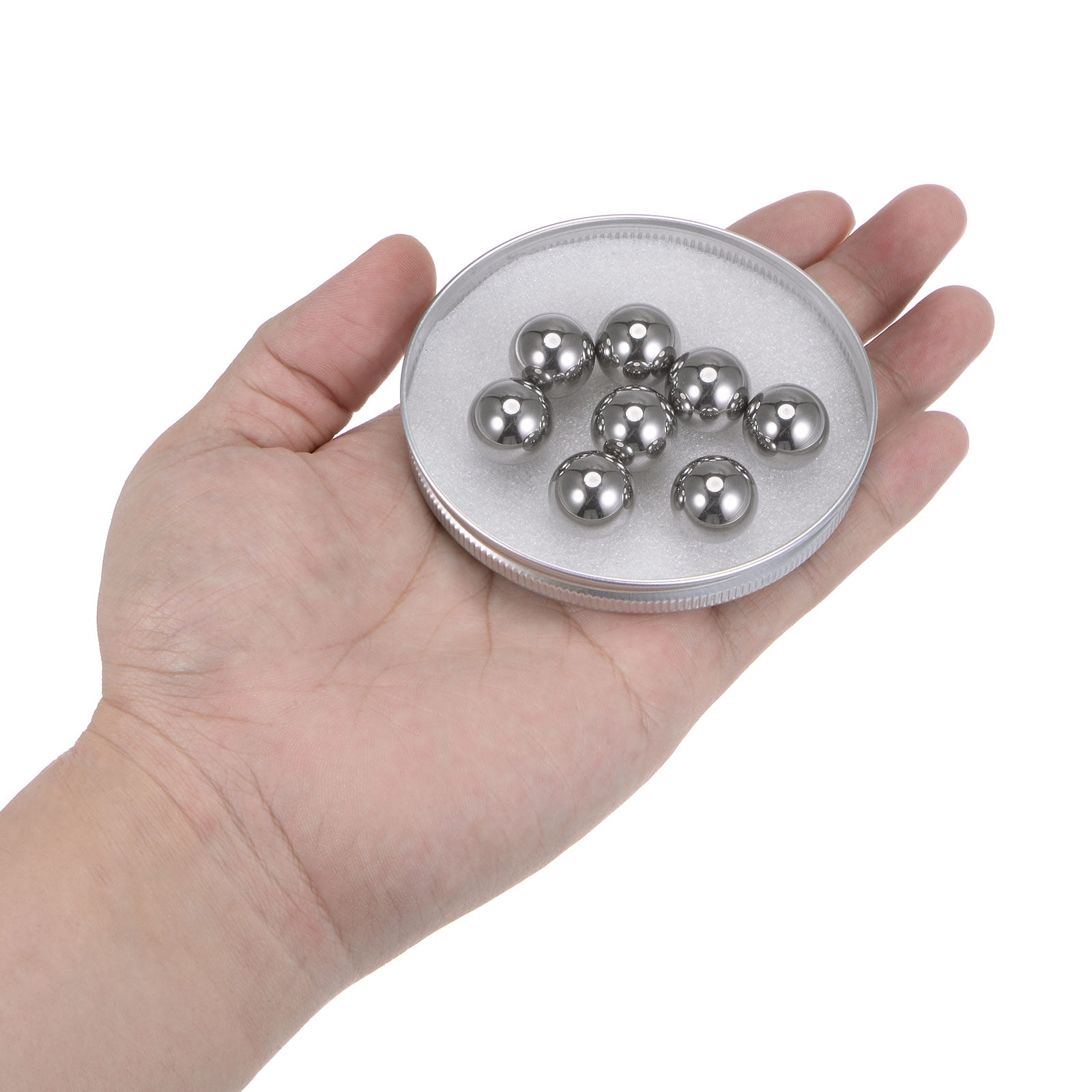Uxcell Precision Balls 15mm Diameter G1000 201 Stainless Steel for Bearings 30 Pack