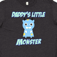 thumbnail image 4 of Inktastic Daddys little monster Youth T-Shirt, 4 of 5
