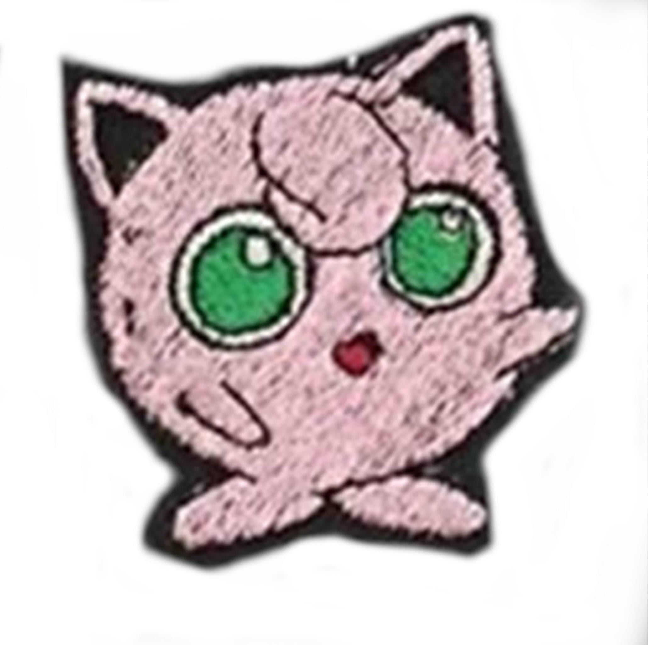 Pokemon Jigglypuff Embroidered 3" Sewn On/Iron On Patch Great Quality! 