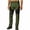 hgg375-Army Green, variant on Men's Solid Color Hiking Outdoor Pants Elastic Waist Water Resistant with Pockets Durable Fabric for Mountain Climbing Long Trousers,XXXXL,Black