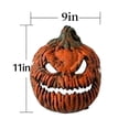 thumbnail image 5 of Clearance Pumpkin Light Cover 11‘’, Spooky Jack O Lantern Light Shade Mask for Outdoor Sconce, Halloween Decor for Gift, 1 Pack, 5 of 5