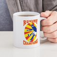thumbnail image 4 of CafePress - Rugby Player Retro Mug - 11 oz Ceramic Mug - Novelty Coffee Tea Cup, 4 of 4