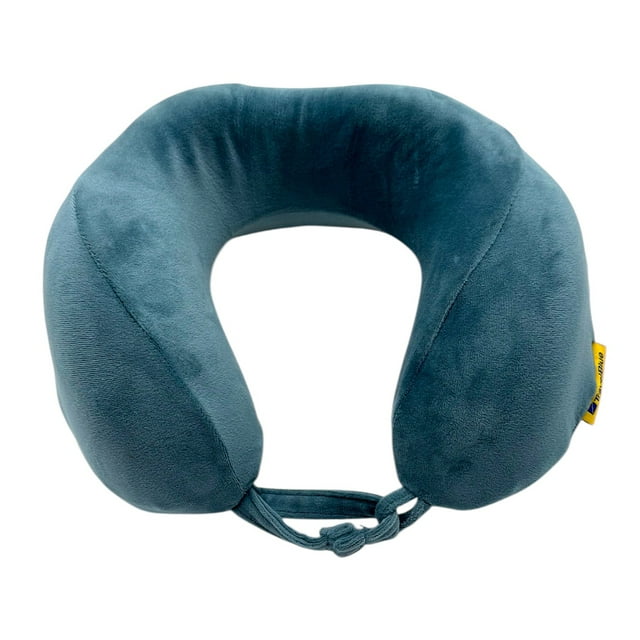 Almohada para Cuello Cojín Lumbar de Viaje Portátil Memory Foam Travel Blue