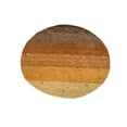 thumbnail image 2 of Multicolored Stripes 6X6 Oriental Modern Round Rug, 2 of 11