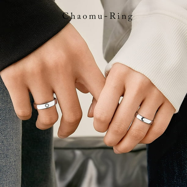 Anillo Compromiso Anillo De Amistad Para Hombre Anillo De Promesa