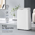 thumbnail image 5 of 14000 BTU Portable Air Conditioner for Large Room Up to 750 Sq ft, Heavy Duty 3-in-1 Portable AC Unit with Built-in Dehumidifier&Fan, Quiet Stand Up Room Air Conditioners with Secure Window Kit, 5 of 7