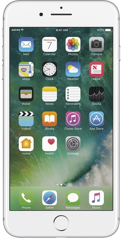 Apple iPhone 7 Plus 32GB Unlocked GSM 4G LTE Quad-Core Smartphone w/ Dual 12MP Camera - Silver (Certified Refurbished)
