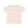 thumbnail image 2 of Code Five B04638242 Toddler Star Print T-Shirt, Natural Heather Star - 5 to 6 Months, 2 of 2