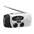 thumbnail image 1 of Klonfd Emergency Solar Hand Crank Dynamo AM/FM/WB Weather Radio LED Flashlight Charger 1pc, 1 of 3