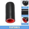 thumbnail image 3 of 1 Set 18mm 0.71" ID Car Silicone Coolant Cap Intake Vacuum Hose End Plug Car Coolant Heater Black, 3 of 6
