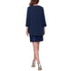 thumbnail image 3 of INSPIRE CHIC Conjuntos de Vestido de Dos Piezas para Mujeres Invitadas de Boda 2 Piezas Vestidos de Lentejuelas y Cárdigans Abiertos XL Azul Marino, 3 of 6