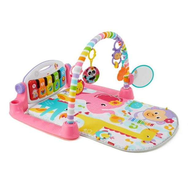 FisherPrice FVY58 Deluxe Kick & Play Piano Gym, Pink