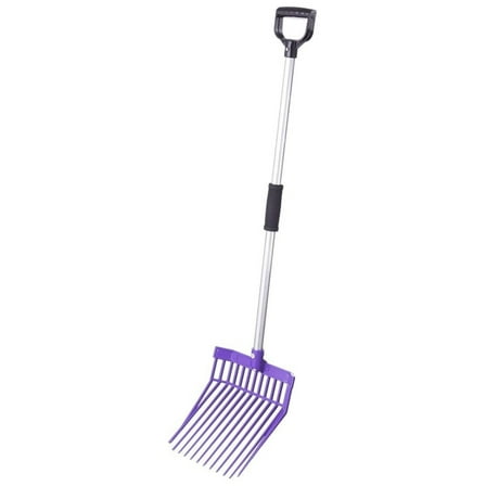 Youth Pro Pick Stall Fork W/2Pc Handle Purp