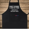 thumbnail image 2 of sidao 100% Cotton Funny Apron for Men Women Adjustable Bib Aprons with 2 Pockets Grill Kitchen Cooking BBQ One Size Fits All, 2 of 6