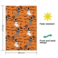 thumbnail image 5 of Halloween Witch Cats on Brooms Pattern Fall Garden Flags 28"x40" Double Side,Small Yard Flags for Outside,Outdoor Fall Decor,Autumn Funny Garden Flag Yard Decoration, 5 of 5