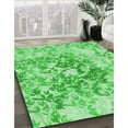 thumbnail image 2 of Ahgly Company Indoor Rectangle Patterned Stoplight Go Green Area Rugs, 5' x 8', 2 of 6