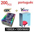 thumbnail image 1 of Cartas de pokémon GX V VMAX para celebraciones portuguesas, juego holográfico EVS, juguete para niños Fivean unisex, 1 of 2