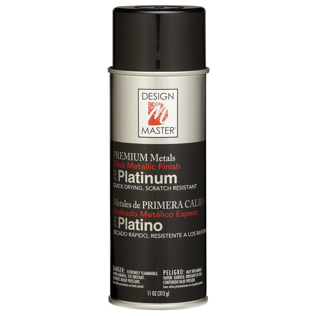 Design Master Premium Metals Spray Paint 11ozPlatinum Walmart Canada