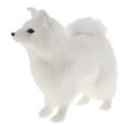 thumbnail image 6 of Realistic White Standing Dog Animal Model Figures Photography Prop Home, 6 of 8