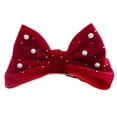 thumbnail image 2 of Pasadores con lazo, pinza para el pelo con lazo, accesorios para el cabello, tocado con horquillas, tocado para actividades de boda, fiesta, adultos y Estilo A CUTICAT Pinza para el pelo con lazo, 2 of 8