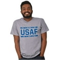 thumbnail image 4 of Us Air Force USAF Fly Fight Win Men's Graphic T Shirt Tees Brisco Brands S, 4 of 6