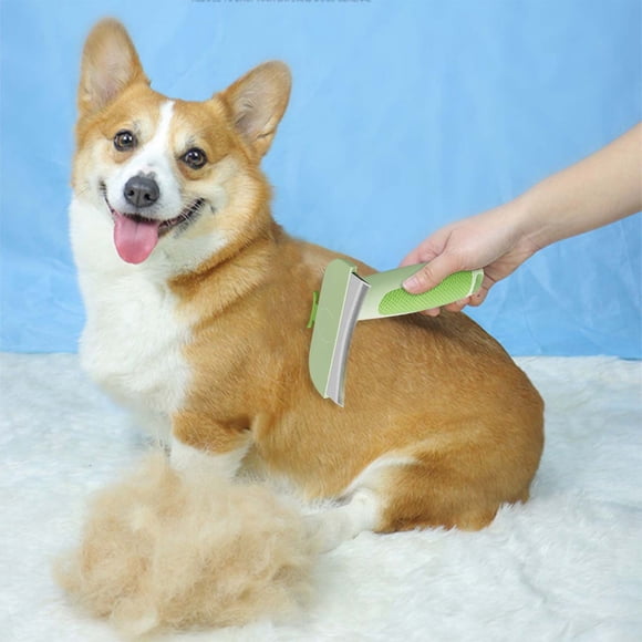 Detangling Slicker Brush for Cats and Dogs with ABS Handle for Indoor Outdoor Use Pet Grooming Tool Deshedding Performance