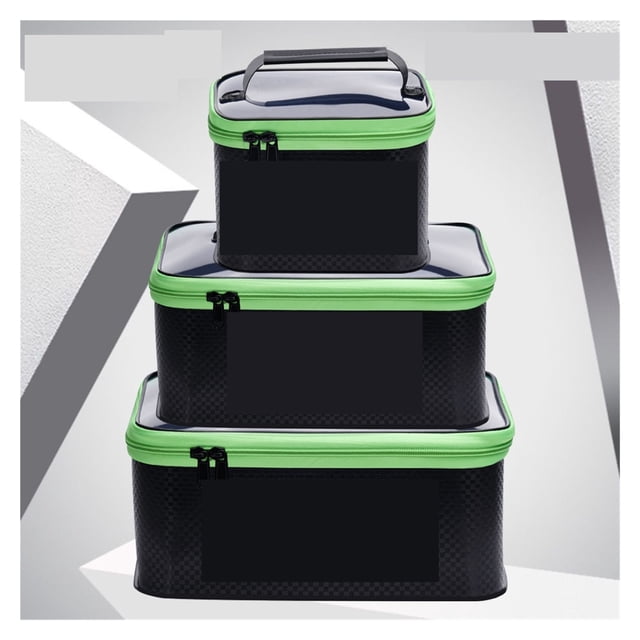 Thicken Fishing Box Bag Waterproof Fishing Gear Boxes Live Fish Bucket Fishing Main Sub Line Float ,Versatile Storage