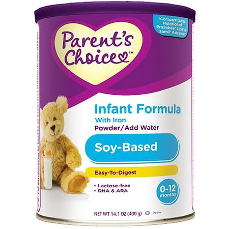 Parent's Choice - Soy Lipids Infant Powder Formula, 6-Pack - Walmart.com