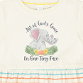 thumbnail image 4 of Inktastic All of God's Grace in One Tiny Face Girls Baby Dress, 4 of 5