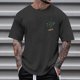 thumbnail image 1 of Tops para hombre, blusas y camisas de cuello redondo y manga corta para hombre, blusas casuales de cuello redondo con estampado de moda para hombre, blusas de cuello redondo y manga corta para hombre., 1 of 4