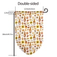 thumbnail image 7 of Wukai Gnomes Autumn Harvest Print Garden Flag 12.5x18 Inch Double Sided Sun-resistant Rain-resistant, Wrinkle-resistant Colorfast(Only Flag), 7 of 7