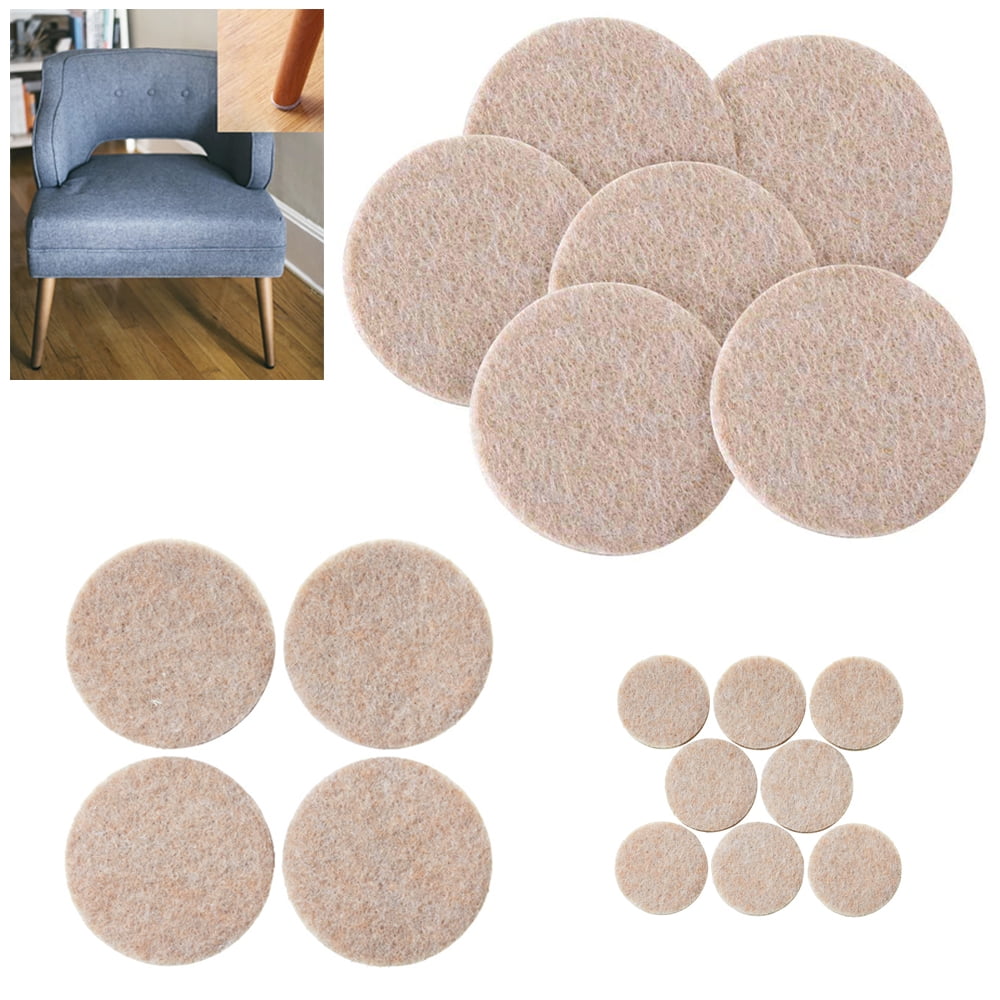 AllTopBargains 76PCS Furniture Pads Self Adhesive Felt Foam Floor Scratch Protector Chair Table