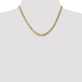 thumbnail image 2 of 10k 4.75mm Flat Beveled Curb Chain (Weight: 14.52 Grams, Length: 18 Inches), 2 of 4